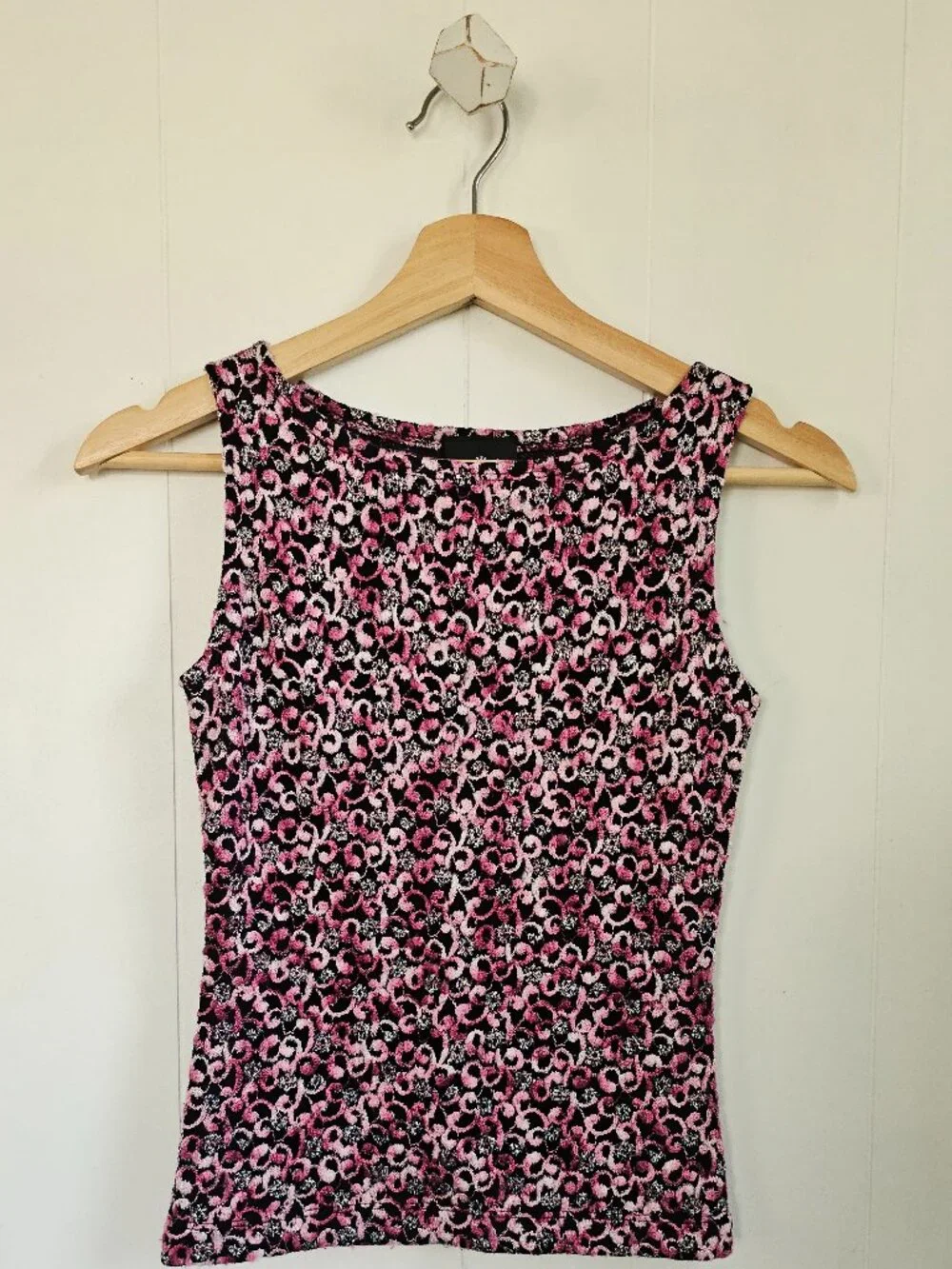 VINTAGE Anxiety Cafe Embroidered Top